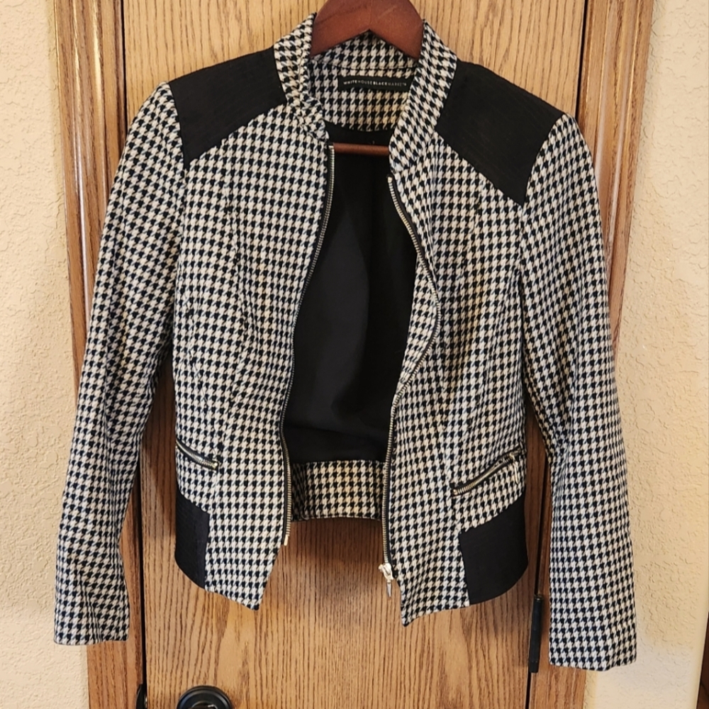 White House Black Market moto jacket